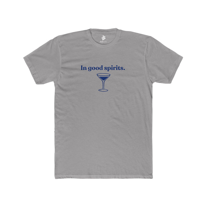 IN GOOD SPIRITS - Heather Grey / XS-Heather Grey / S-Solid Cream / S-Solid Light Blue / S-Solid Light Grey / S - BAR LIFE