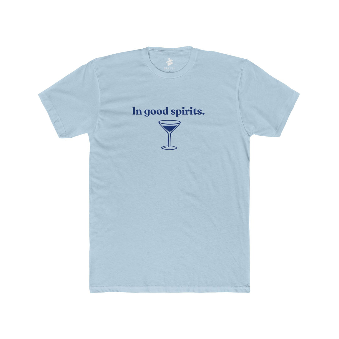 IN GOOD SPIRITS - Heather Grey / XS-Heather Grey / S-Solid Cream / S-Solid Light Blue / S-Solid Light Grey / S - BAR LIFE