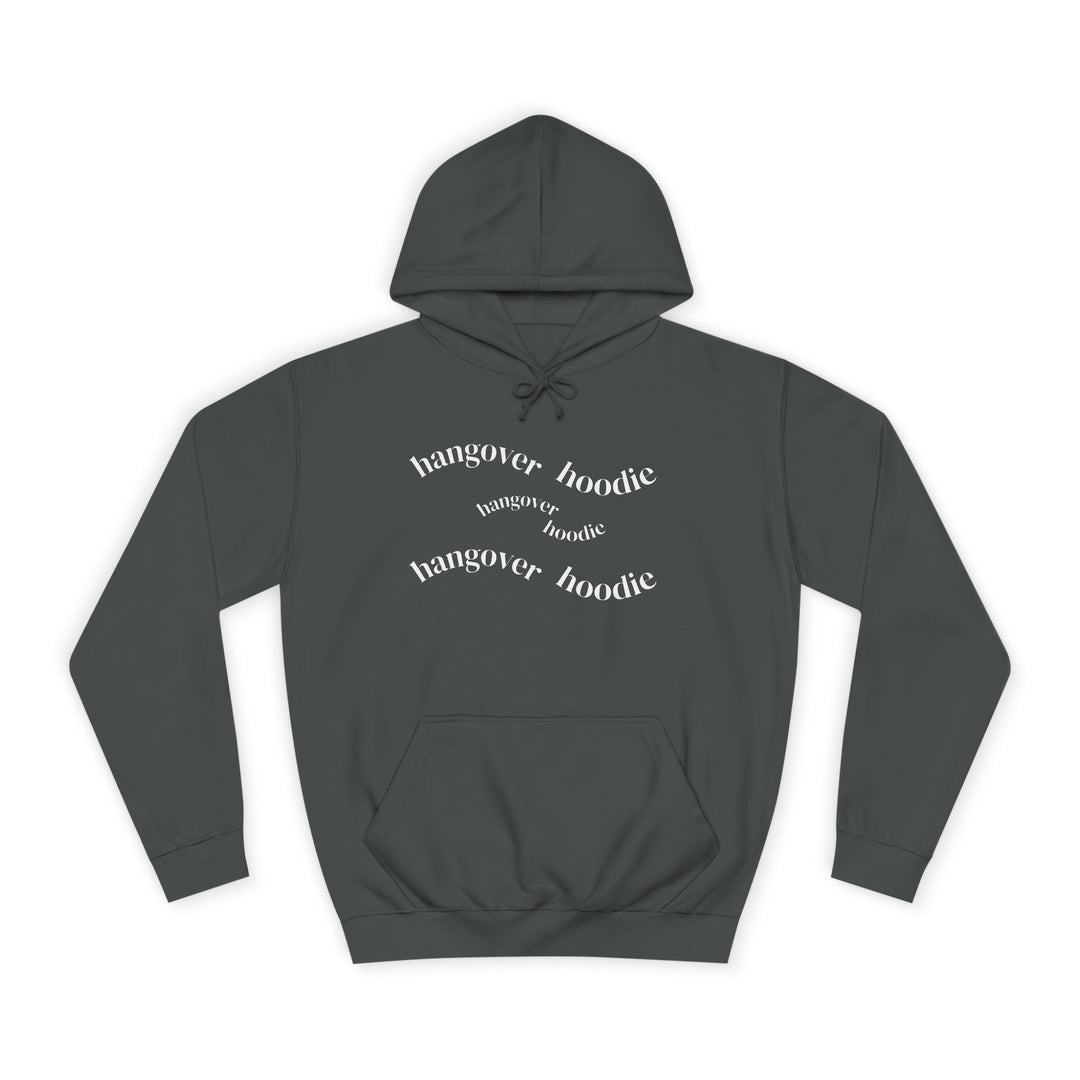 HANGOVER HOODIE - Arctic White / S-Charcoal / S-Heather Grey / S-Jet Black / S-Sky Blue / S - BAR LIFE