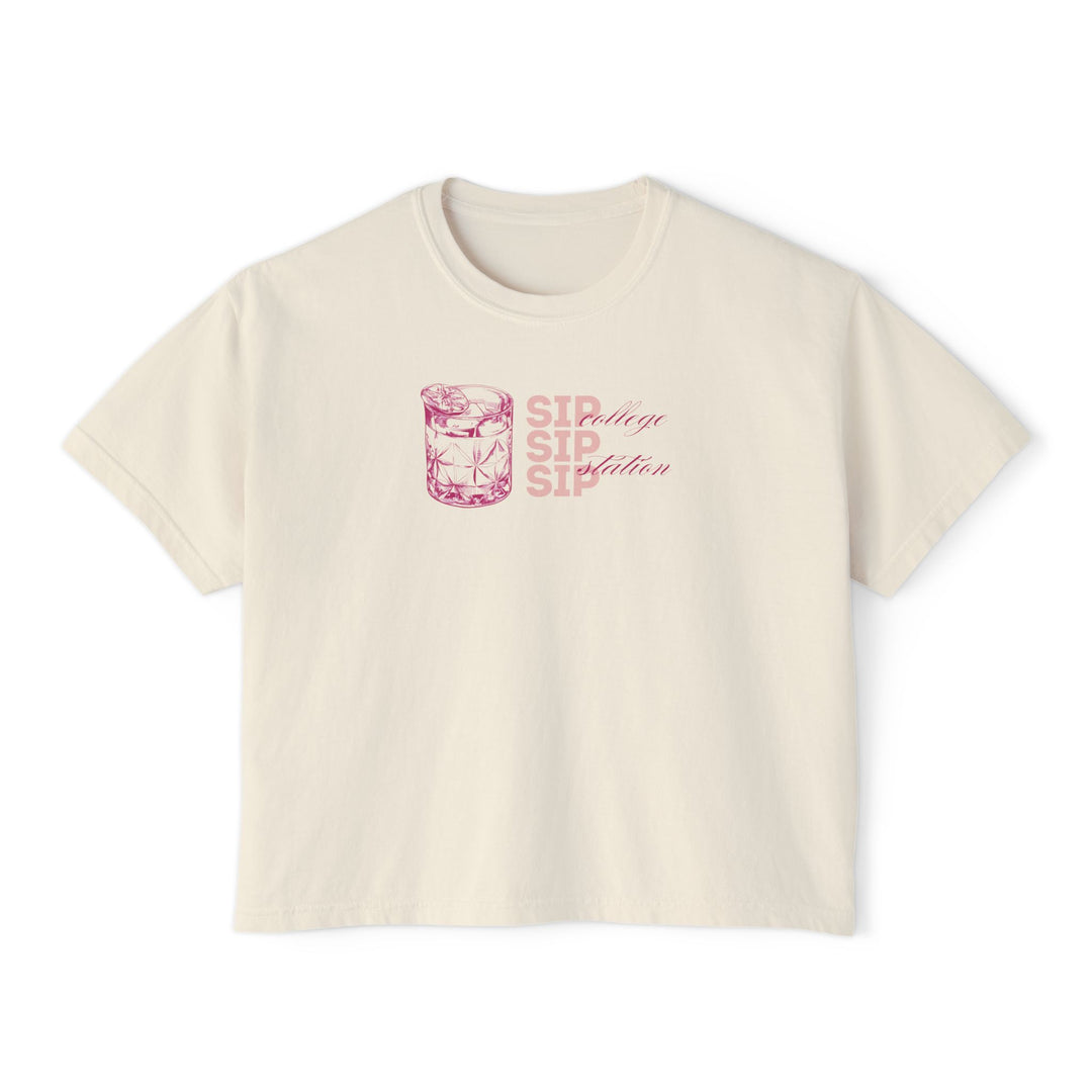SIP COLLEGE STATION - S / Ivory-S / Black-M / Ivory-M / Black-L / Ivory - BAR LIFE