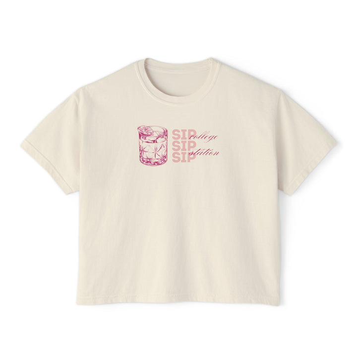 SIP COLLEGE STATION - S / Ivory-S / Black-M / Ivory-M / Black-L / Ivory - BAR LIFE