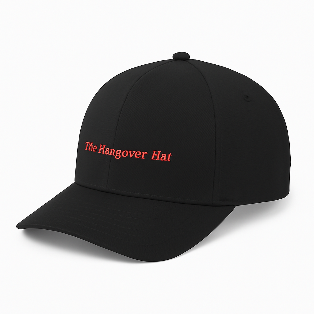 THE HANGOVER HAT - BLACK - Default Title - BAR LIFE