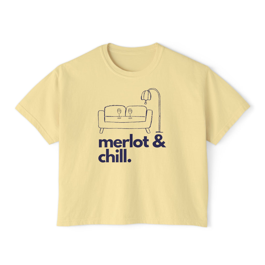 MERLOT & CHILL - Chalky Mint / S-Ivory / S-Peachy / S-Butter / M-Chalky Mint / M - BAR LIFE