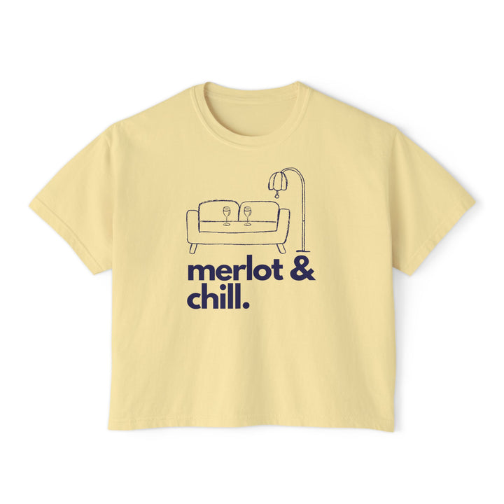 MERLOT & CHILL - Chalky Mint / S-Ivory / S-Peachy / S-Butter / M-Chalky Mint / M - BAR LIFE