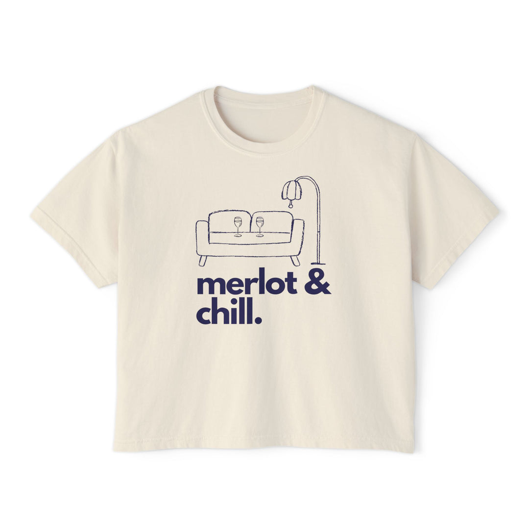 MERLOT & CHILL - Chalky Mint / S-Ivory / S-Peachy / S-Butter / M-Chalky Mint / M - BAR LIFE