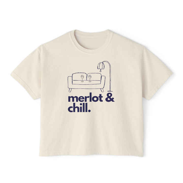 MERLOT & CHILL - Chalky Mint / S-Ivory / S-Peachy / S-Butter / M-Chalky Mint / M - BAR LIFE