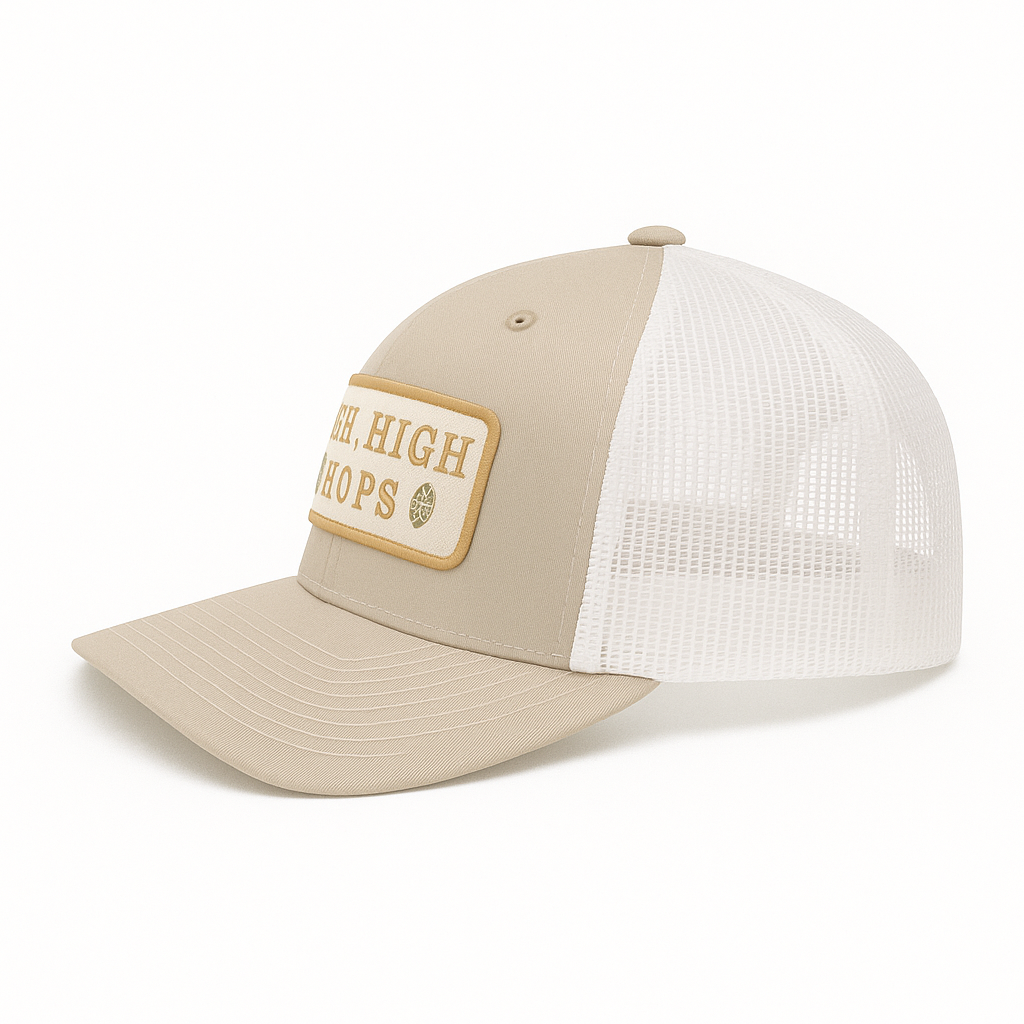 HIGH, HIGH HOPS - TAN/WHITE - Default Title - BAR LIFE