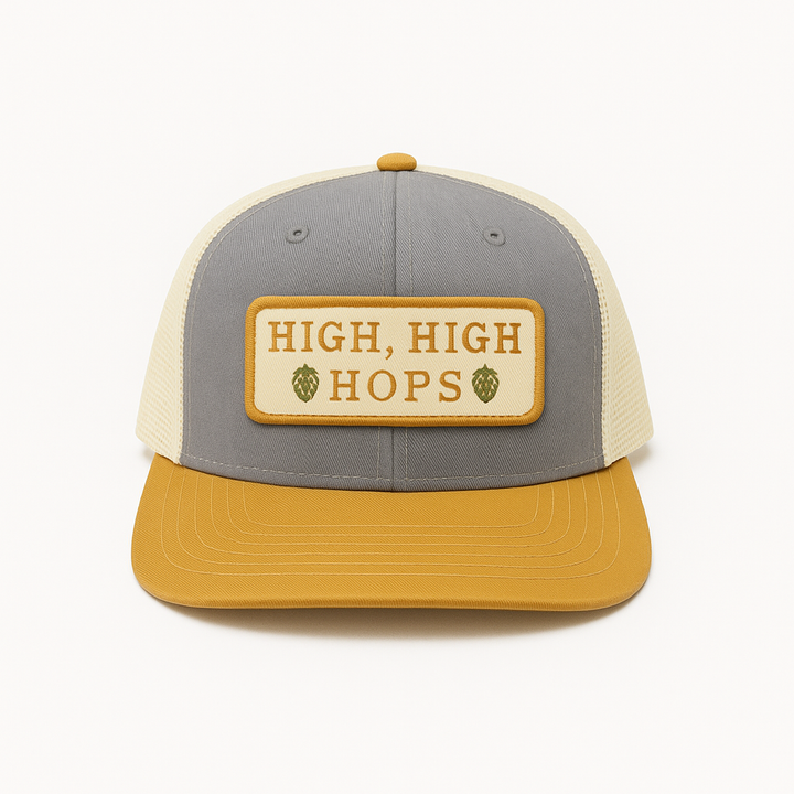 HIGH, HIGH HOPS - GRAY/CREAM/MUSTARD - Default Title - BAR LIFE