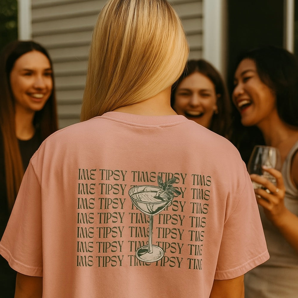 TIPSY TIME - Chalky Mint / S-Ivory / S-Peachy / S-Butter / M-Chalky Mint / M - BAR LIFE