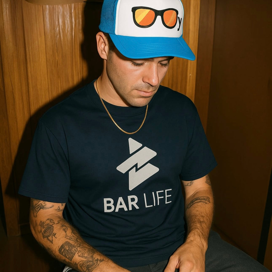 LEGEND - Heather Grey / XS-Solid Military Green / XS-Heather Grey / S-Solid Banana Cream / S-Solid Black / S - BAR LIFE
