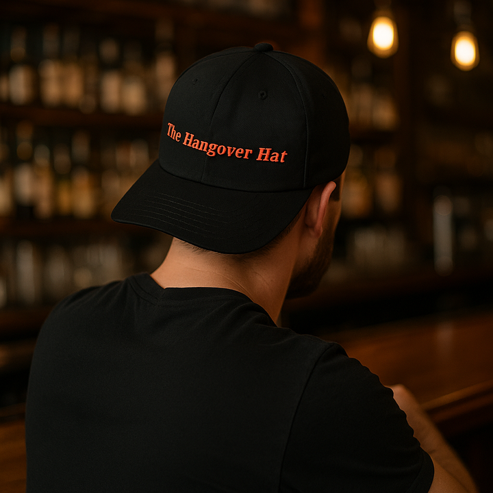 THE HANGOVER HAT - BLACK - Default Title - BAR LIFE