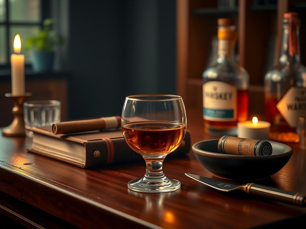 Whiskey & Wisdom Tee – where classic style meets nightlife culture.