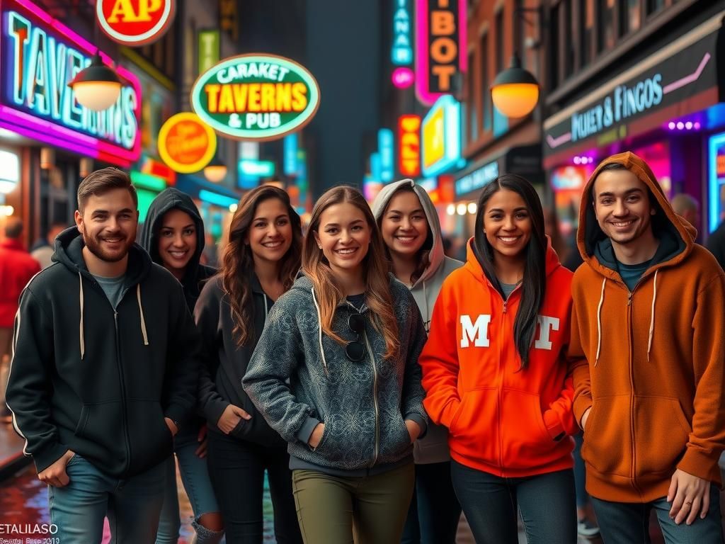 drinking apparel, cozy drinking shirts