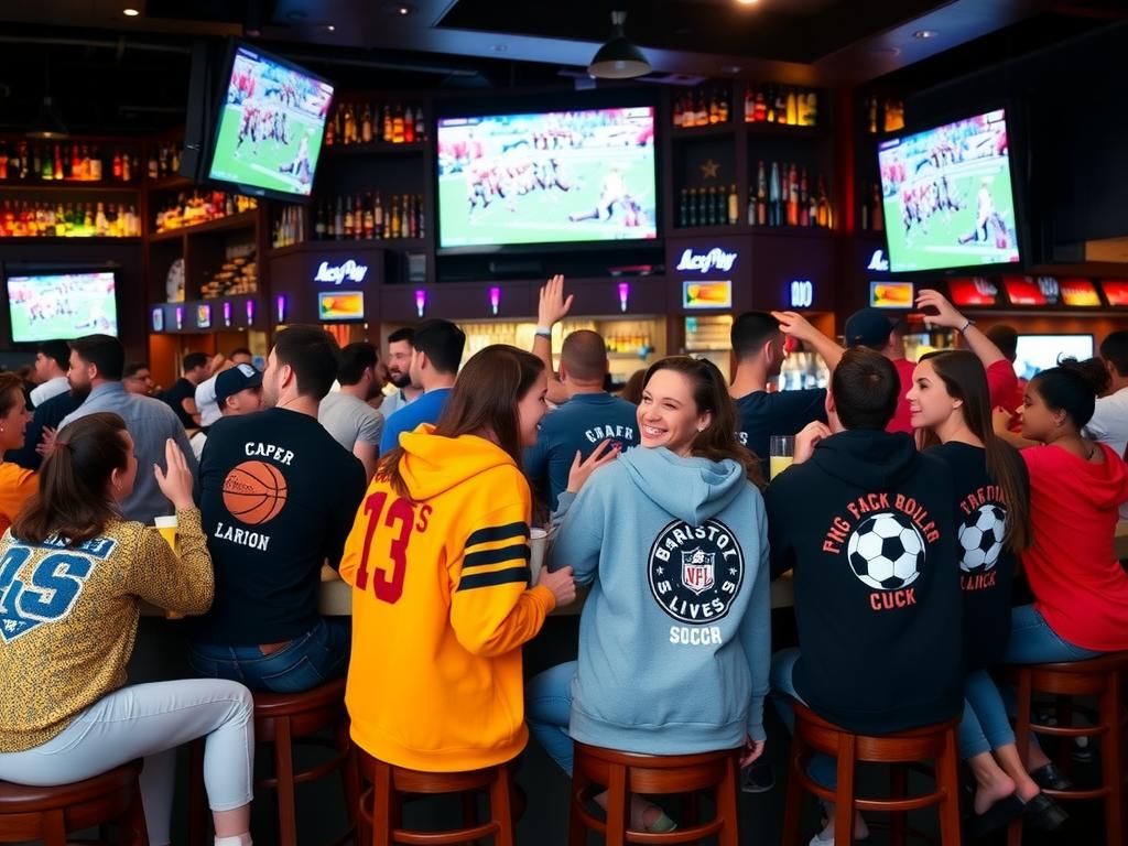 bar apparel, sports bar fashion