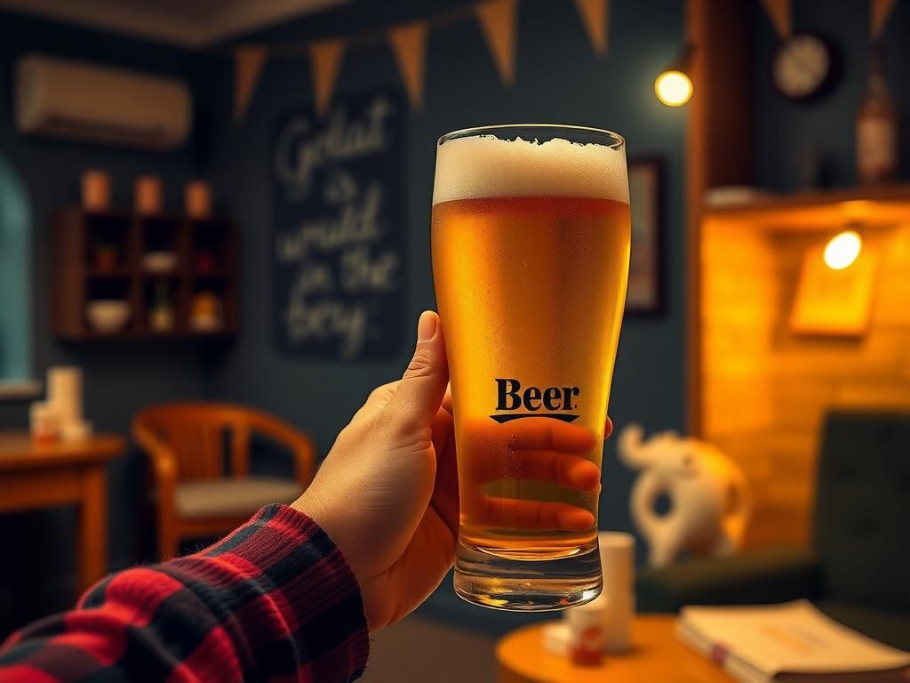 Beer Me Tee – a no-nonsense choice for brewery nights and dive bars.