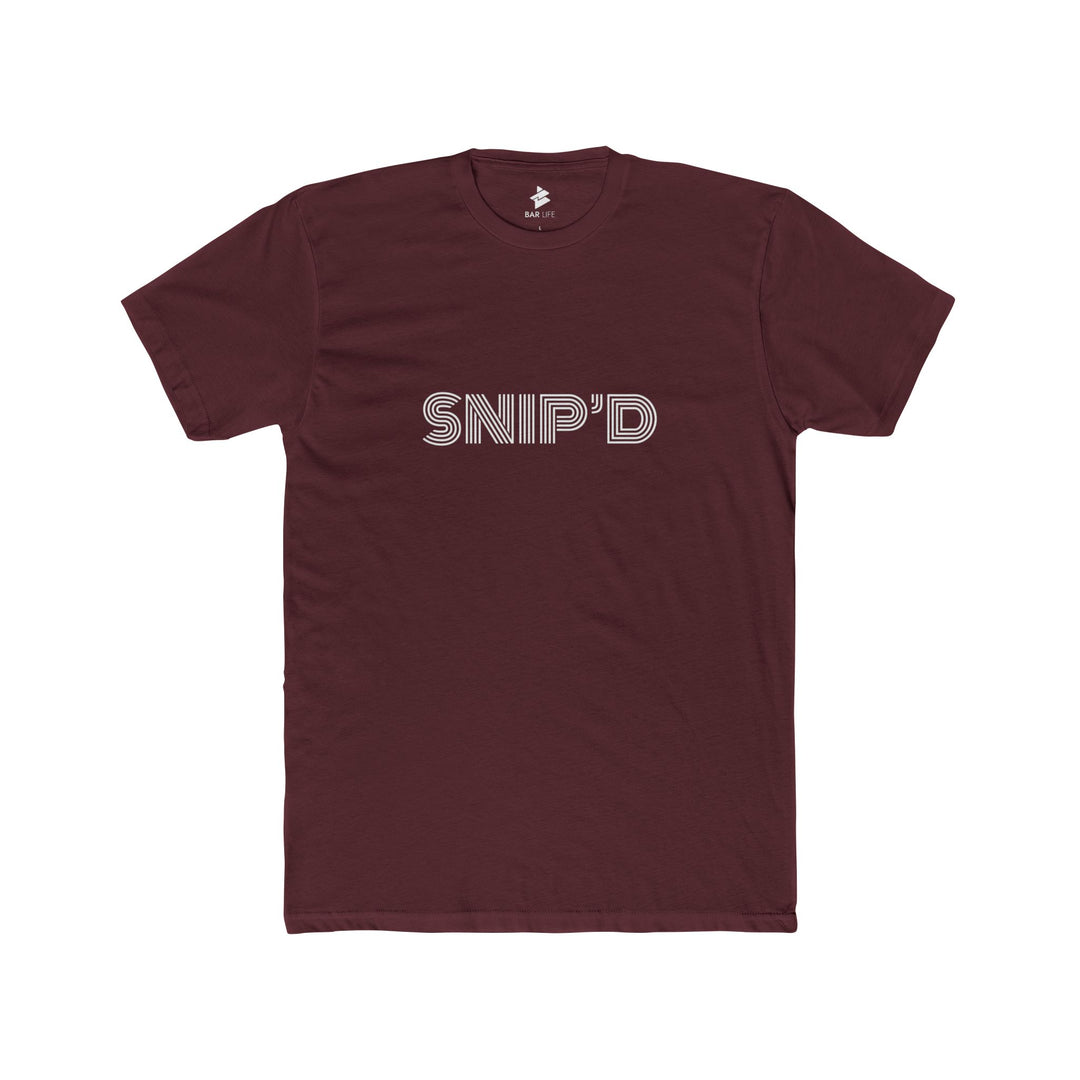 SNIP'D - Heather Grey / XS-Solid Black / XS-Solid Heavy Metal / XS-Solid White / XS-Heather Grey / S-Solid Banana Cream / S-Solid Black / S-Solid Cream / S-Solid Forest Green / S-Solid Heavy Metal / S - BAR LIFE