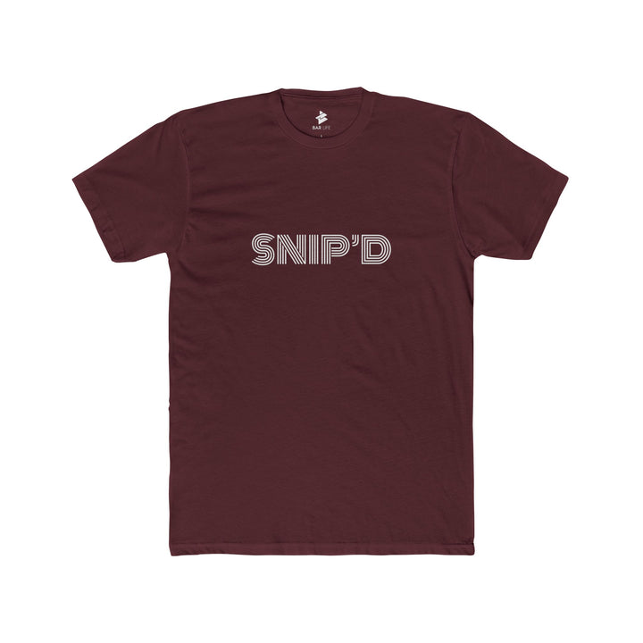 SNIP'D - Heather Grey / XS-Solid Black / XS-Solid Heavy Metal / XS-Solid White / XS-Heather Grey / S-Solid Banana Cream / S-Solid Black / S-Solid Cream / S-Solid Forest Green / S-Solid Heavy Metal / S - BAR LIFE