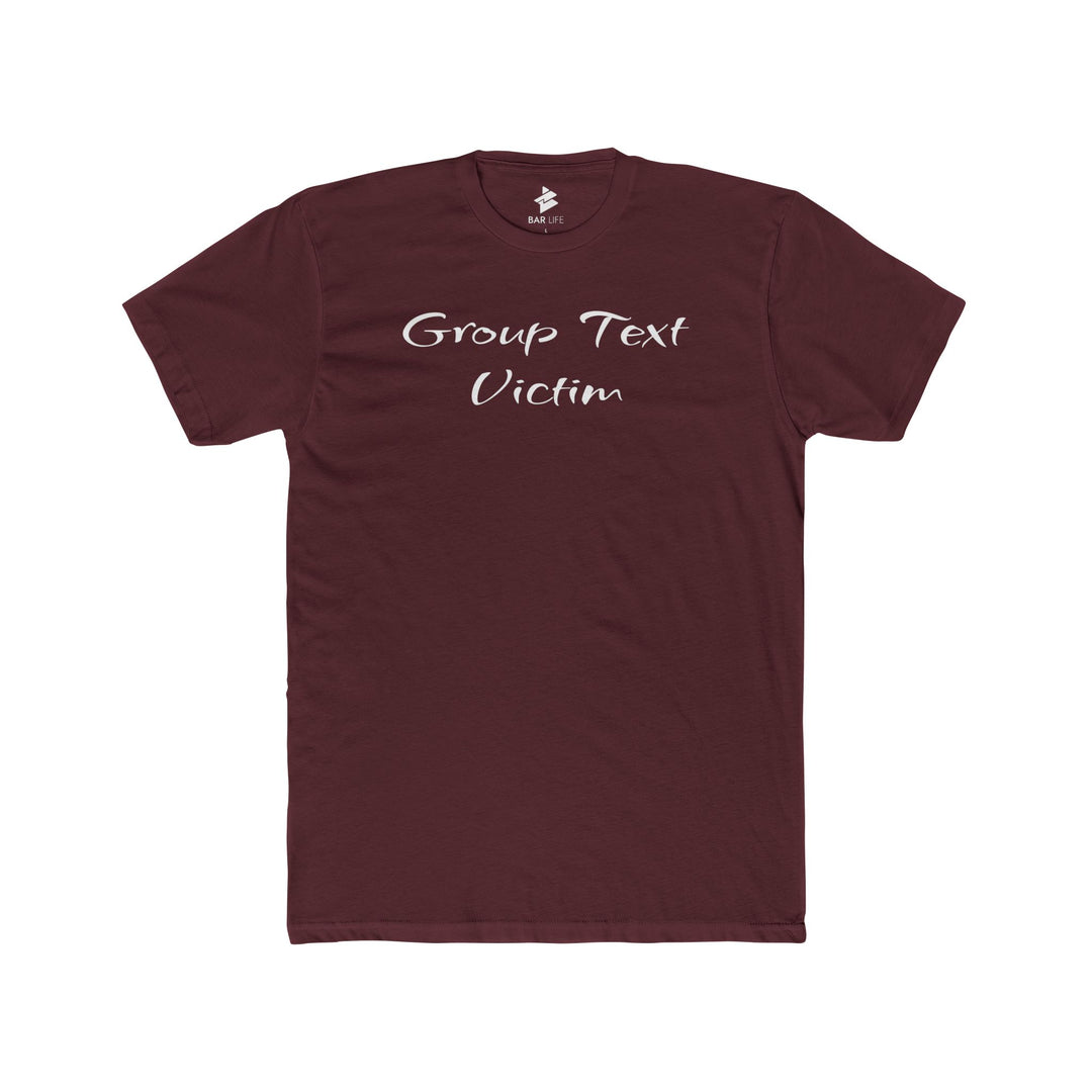 GROUP TEXT VICTIM TEE