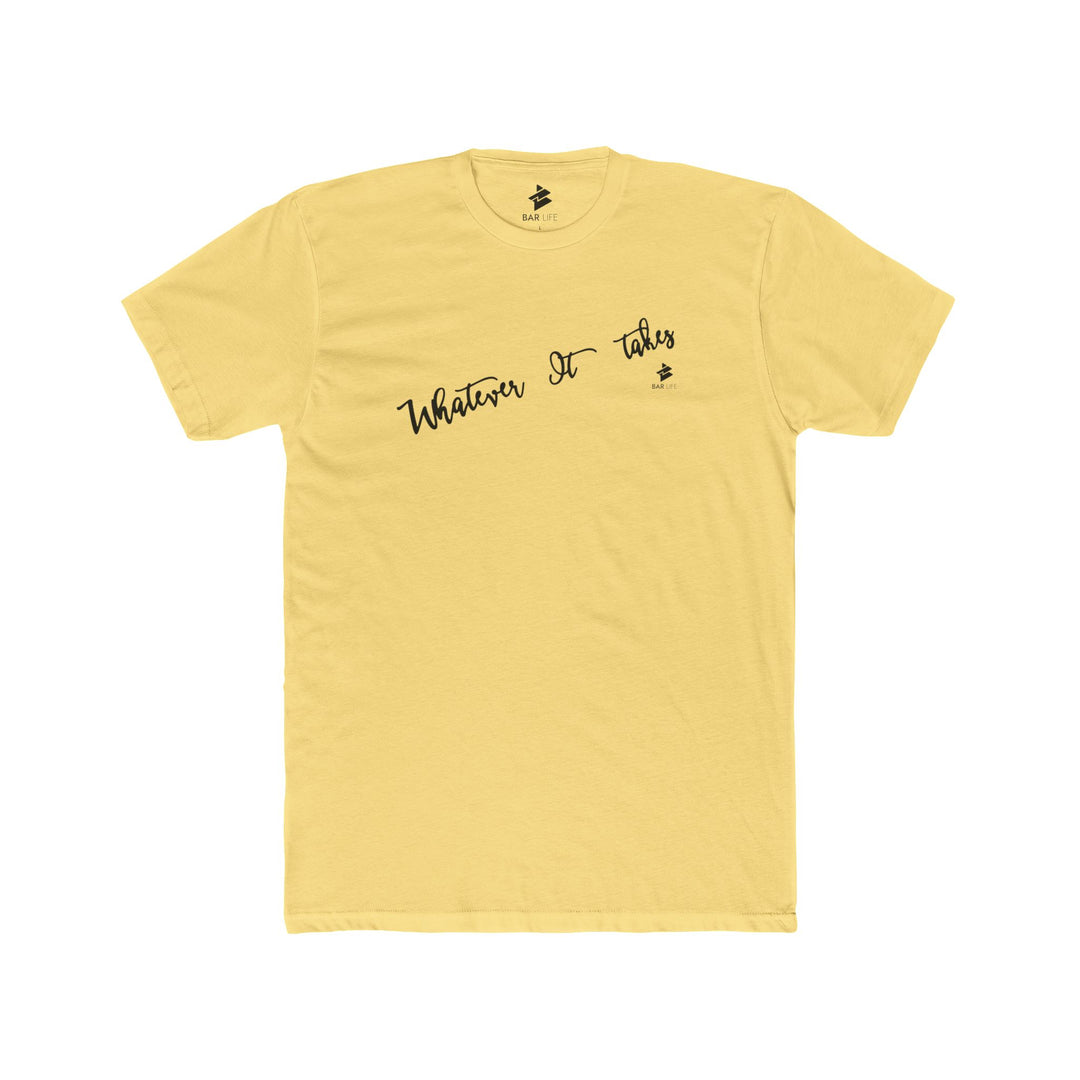 WHATEVER IT TAKES - Solid Banana Cream / S - BAR LIFE