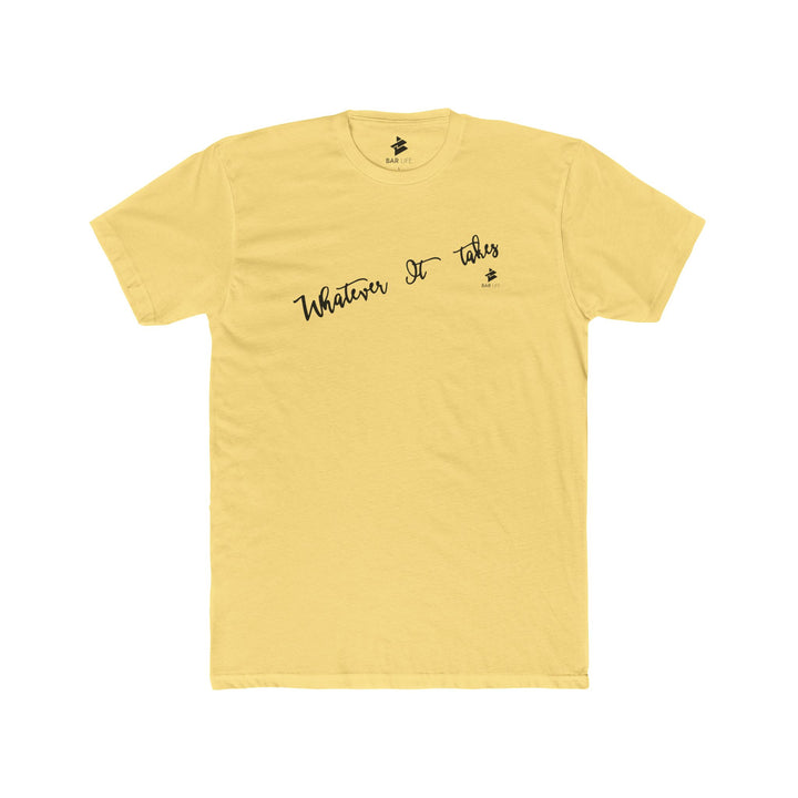 WHATEVER IT TAKES - Solid Banana Cream / S - BAR LIFE