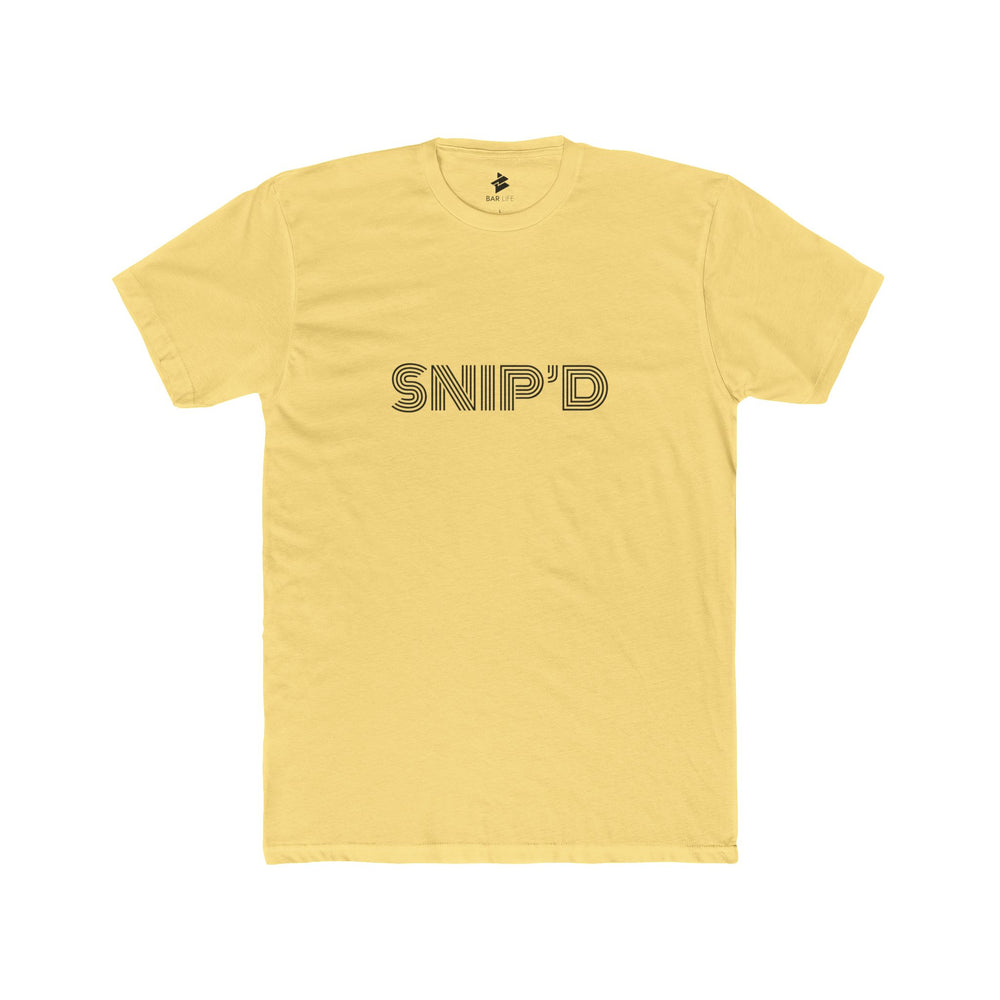 SNIP'D - Heather Grey / XS-Solid Black / XS-Solid Heavy Metal / XS-Solid White / XS-Heather Grey / S-Solid Banana Cream / S-Solid Black / S-Solid Cream / S-Solid Forest Green / S-Solid Heavy Metal / S - BAR LIFE
