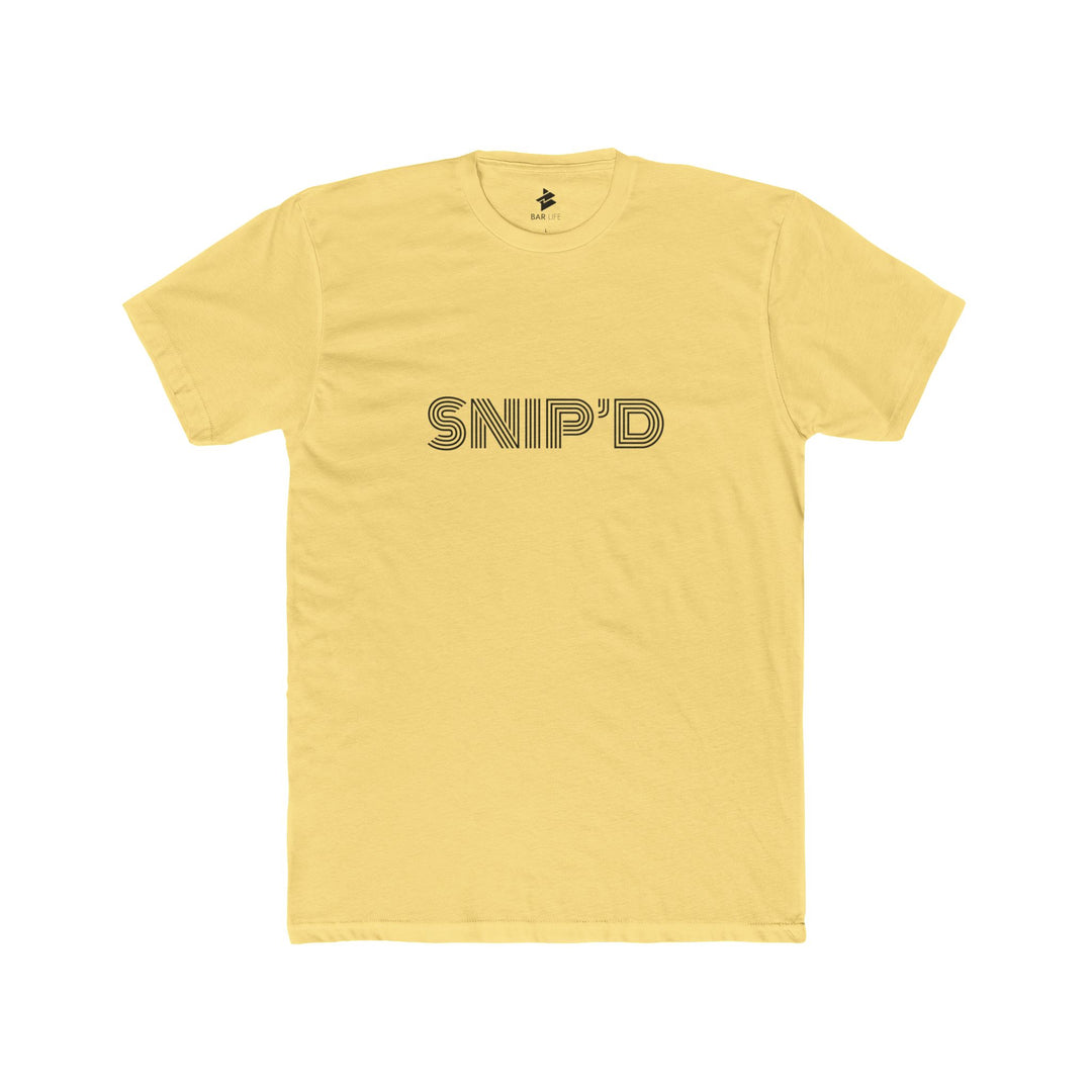 SNIP'D - Heather Grey / XS-Solid Black / XS-Solid Heavy Metal / XS-Solid White / XS-Heather Grey / S-Solid Banana Cream / S-Solid Black / S-Solid Cream / S-Solid Forest Green / S-Solid Heavy Metal / S - BAR LIFE