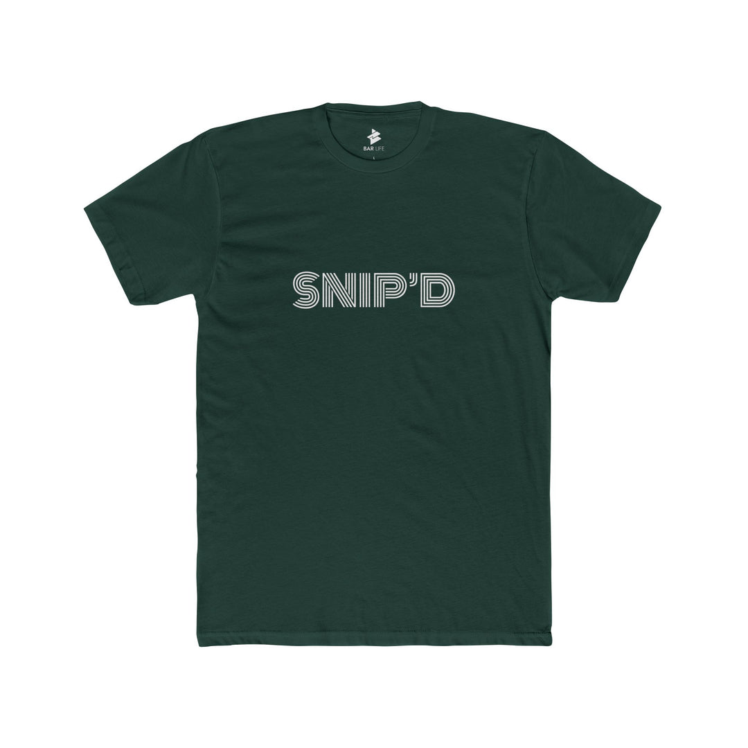 SNIP'D - Heather Grey / XS-Solid Black / XS-Solid Heavy Metal / XS-Solid White / XS-Heather Grey / S-Solid Banana Cream / S-Solid Black / S-Solid Cream / S-Solid Forest Green / S-Solid Heavy Metal / S - BAR LIFE