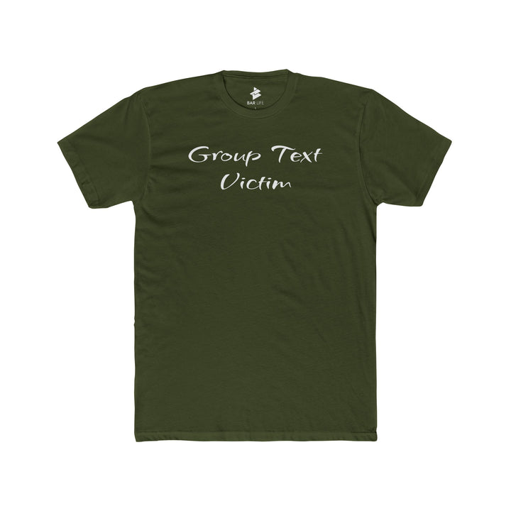 GROUP TEXT VICTIM TEE