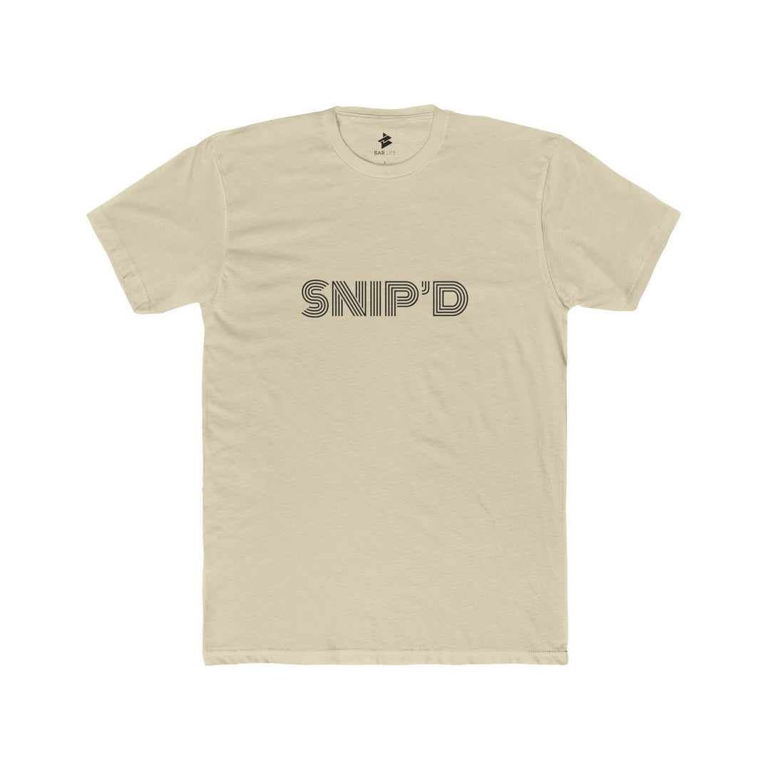 SNIP'D - Heather Grey / XS-Solid Black / XS-Solid Heavy Metal / XS-Solid White / XS-Heather Grey / S-Solid Banana Cream / S-Solid Black / S-Solid Cream / S-Solid Forest Green / S-Solid Heavy Metal / S - BAR LIFE