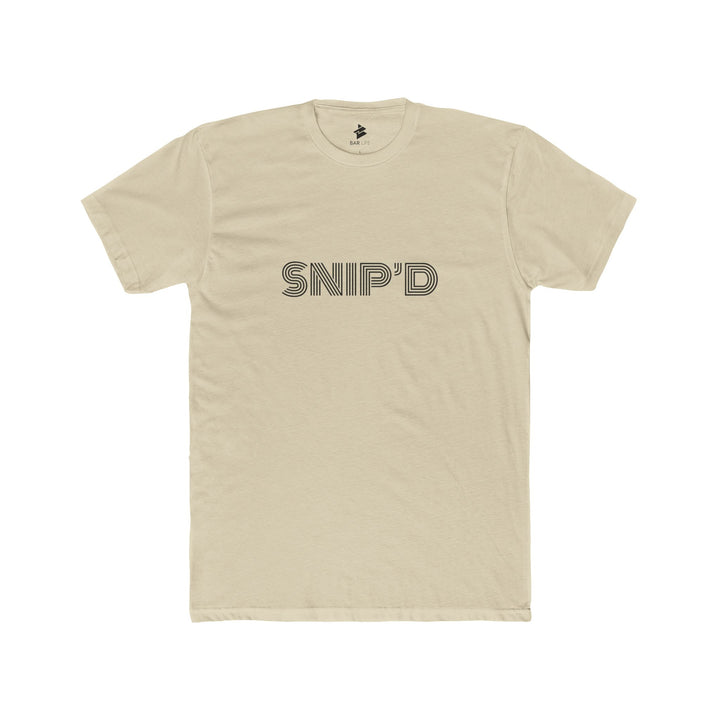 SNIP'D - Heather Grey / XS-Solid Black / XS-Solid Heavy Metal / XS-Solid White / XS-Heather Grey / S-Solid Banana Cream / S-Solid Black / S-Solid Cream / S-Solid Forest Green / S-Solid Heavy Metal / S - BAR LIFE